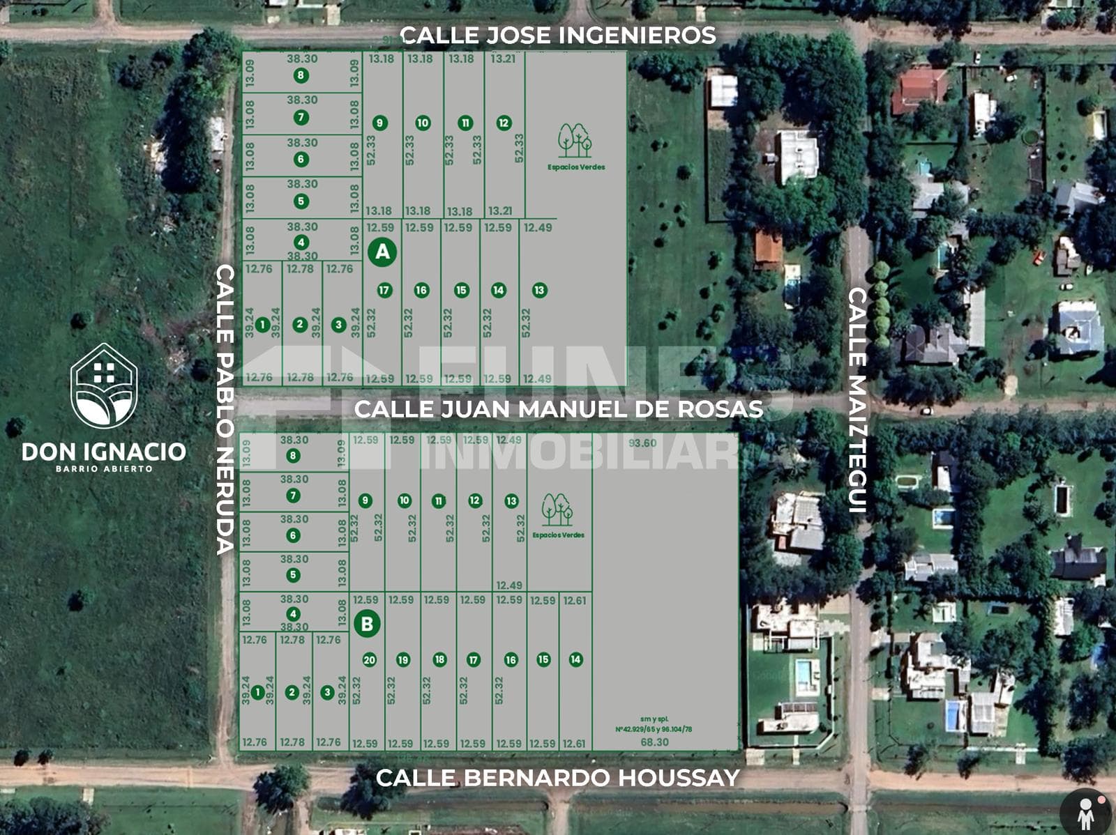 LOTES DON IGNACIO 500m2 - Funes
