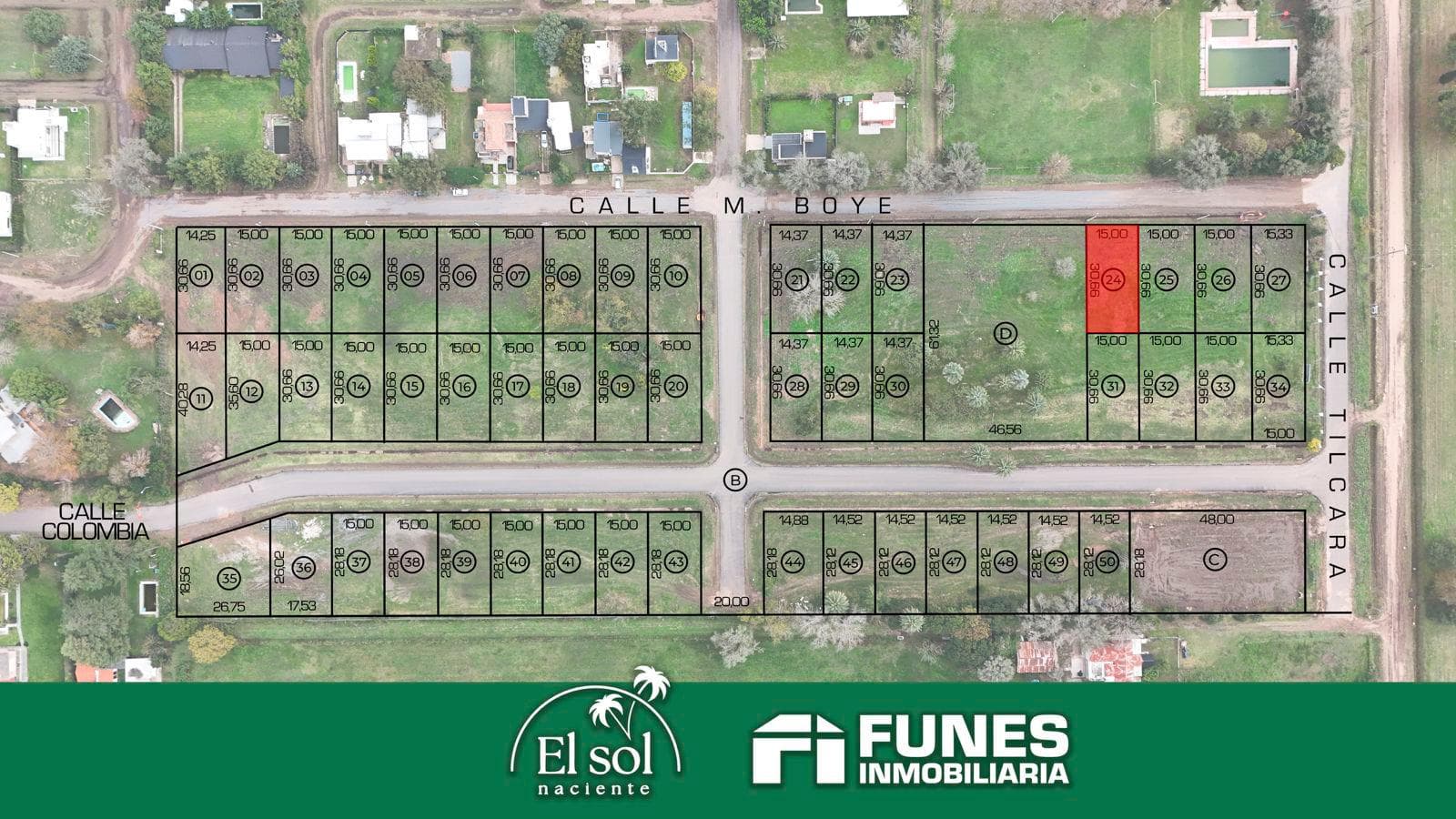 Lote N°24 - Barrio EL SOL NACIENTE
