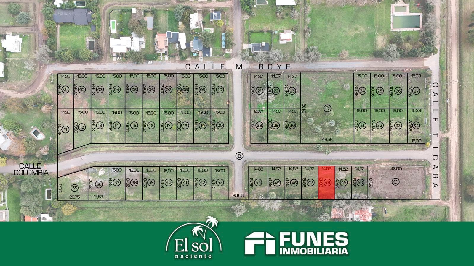 Lote N°48 - Barrio EL SOL NACIENTE